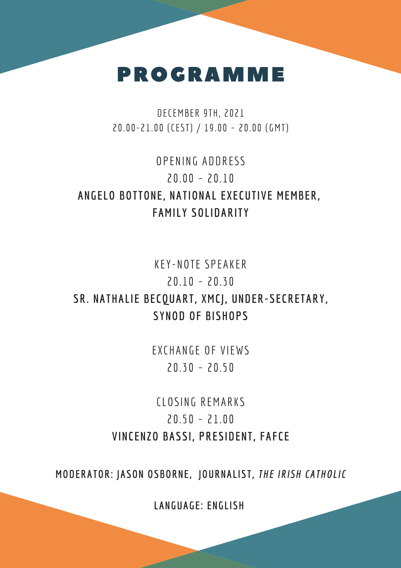 Programme