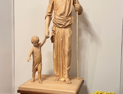 THROWBACK: Segnung der Statue des Heiligen Joseph