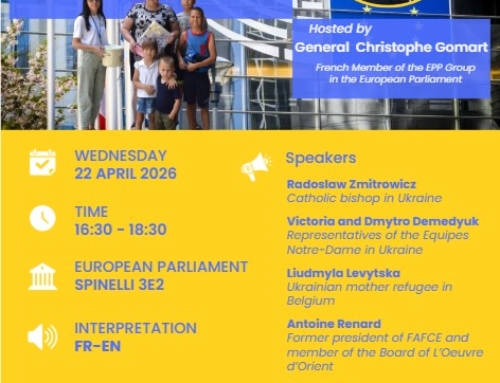 Save the Date : Conference on Ukraine – 22 April at the European Parliament