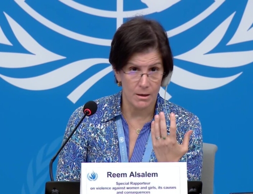 Reem Alsalem talks on surrogacy in the European Parliament’s Human Rights Committee